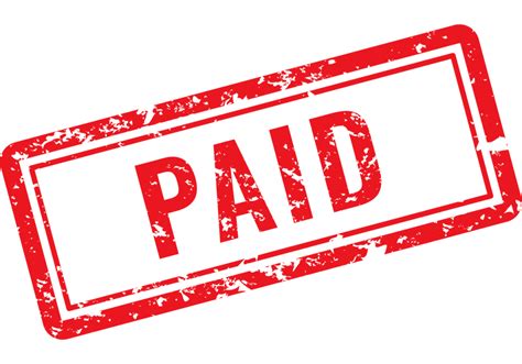 due stamp png paid stamp png royalty  vector image