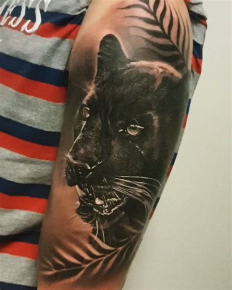 Tatuagem De Pantera Negra No Ombro Tatuagem De Pantera Um S Mbolo De