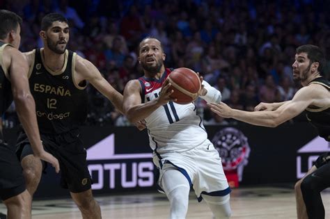 Jalen Brunson S Perfect Shooting Leads Usa Past Spain Ahead Of Fiba