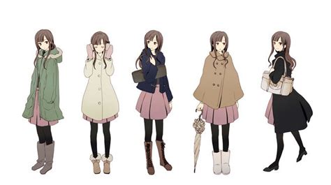 Female Anime Winter Outfits – ADDICFASHION