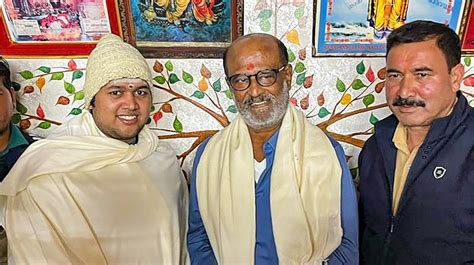 Rajinikanth Visits Badrinath Temple For Darshan Rajinikanth Visits