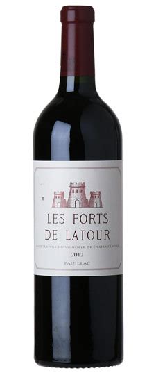 Les Forts De Latour Pauillac Lightly Stained Label Sku