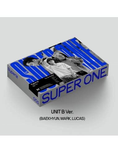 Superm St Album Super One Unit B Ver Baekhyun Mark Lucas