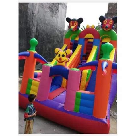 Pvc Bouncy Inflatable Castle At Rs In Delhi Id