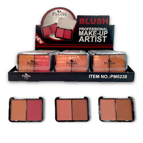 Rubor Tonos Pm Box X Unidades Paulis Makeup