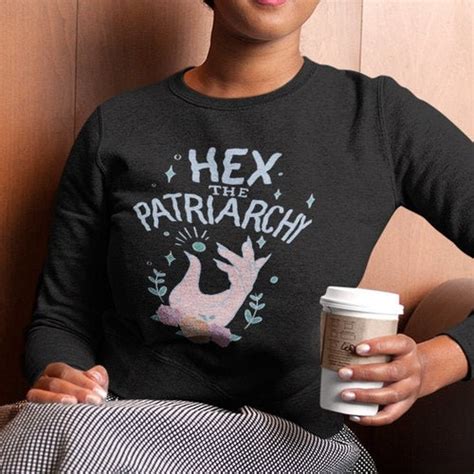 Hex The Patriarchy Smash The Patriarchy Feminist Sweatshirt Etsy