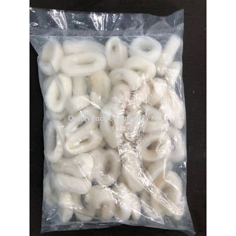 Sotong Ring Squid Ring 1kg Skin On Off 苏东圈 Shopee Malaysia