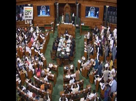 Ls Adjourned Till 12 Noon After Ruckus By Opposition