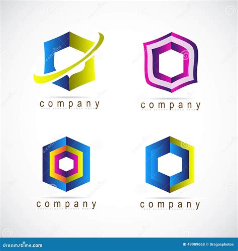 Hexagon Shape Logo