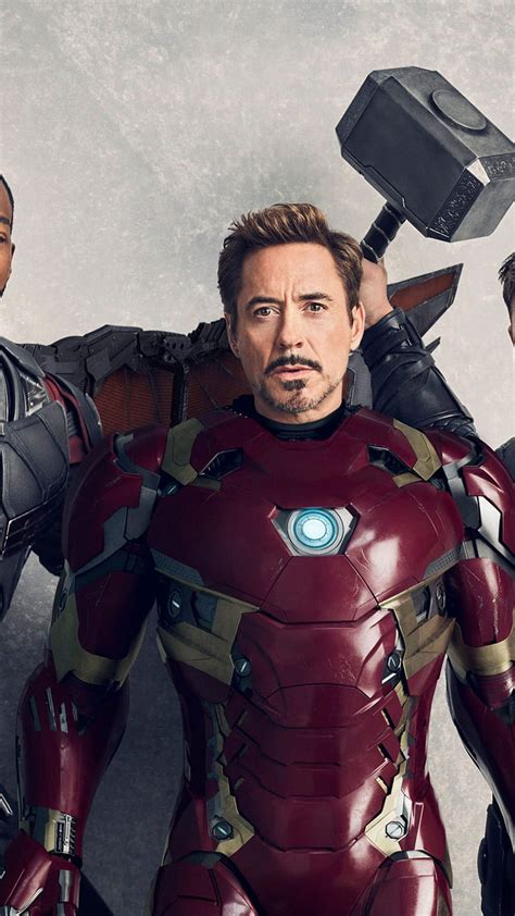 Robert Downey Jr Iron Man Avengers Wallpaper