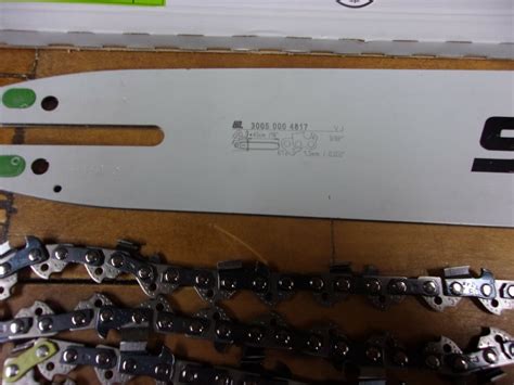 Stihl OEM MS250 18 Guide Bar 3 8 050 61DL 3005 000 4817 63PS Chain