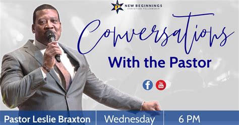 Conversation With The Pastor New Beginnings Christian Fellowship Kent