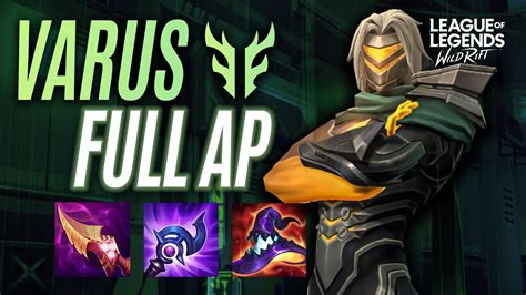 TRAEMOS VARUS FULL AP MODO ONE SHOT WILD RIFT SEBSSGG YouTube