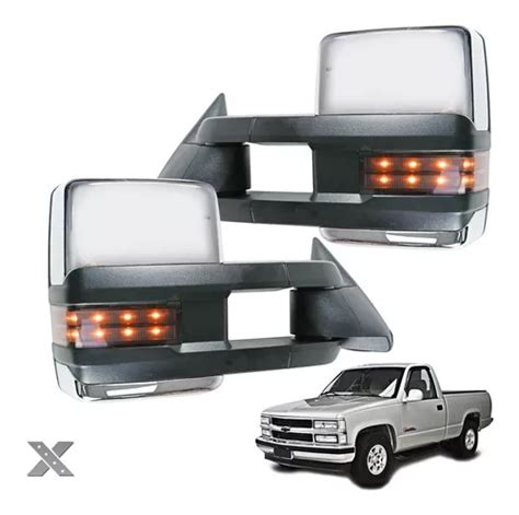 Retrovisor Reboque Silverado Modelo Americano Parcelamento Sem Juros