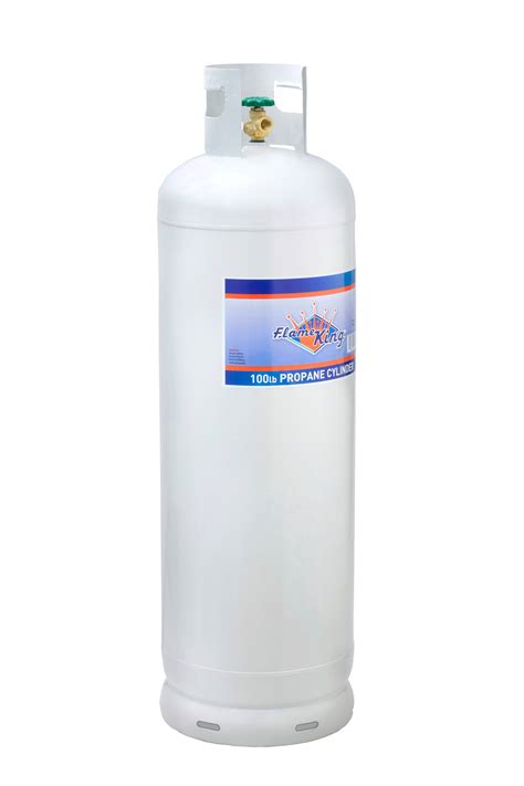 Flame King Lb Propane Cylinder With Pol Valve Steel Propane Tank