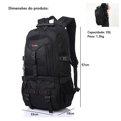 Mochila Grande Viagem Imperme Vel L Resistente Antifurto Zafin