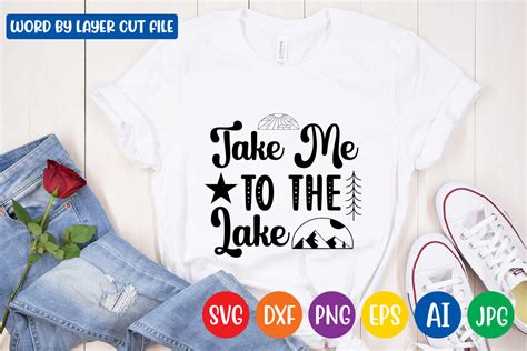 Take Me To The Lake Svg Graphic By Trendytrinkets Creative Fabrica