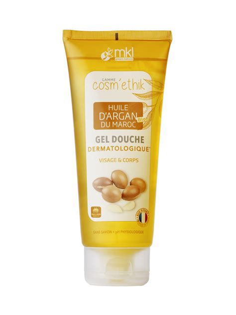 MKL Green Nature Cosm Ethik Gel Douche Huile D Argan Du Maroc 200 Ml