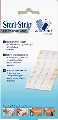 M Steri Strip Sutures Cutan Es Adh Sives St Riles Avec Support