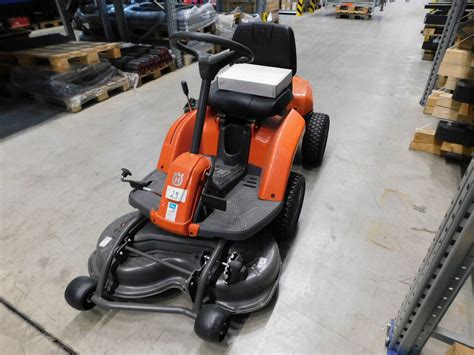 Husqvarna R Ic Cordless Articulated Ride On Mower Begagnat