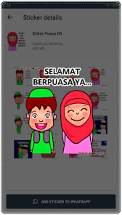 Stiker Puasa Ramadhan Wasticke For Android Download