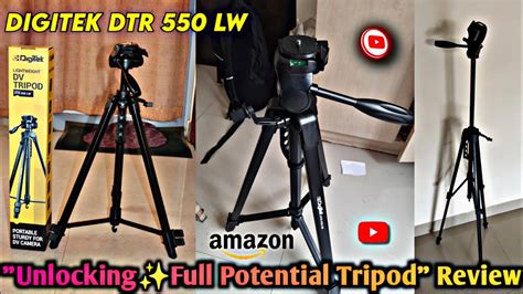 Digitek DTR 550 LW Tripod Review Unlocking Full Potential Of Digitek