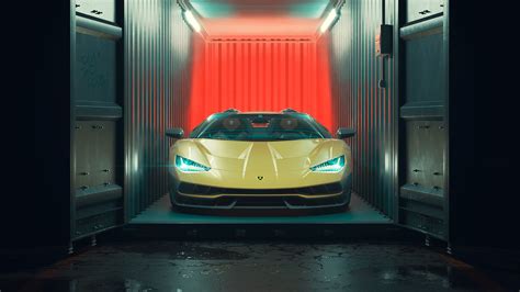 Lamborghini Centenario roadster | Behance