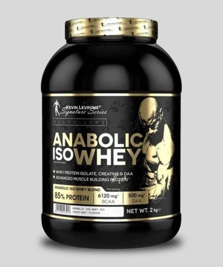 ANABOLIC ISO WHEY Protéine Isolat Avancée avec Créatine et Taurine