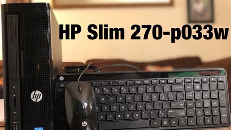 Unboxing Hp Slimline Desktop Pc YouTube