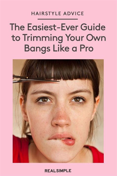 How To Cut Bangs At Home Like A Pro Easy Step By Step Tips