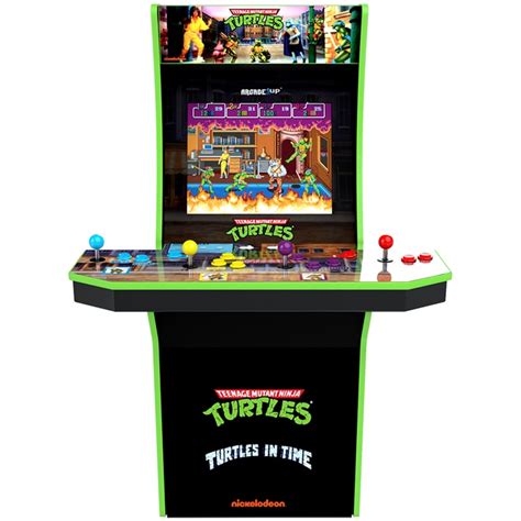 Teenage Mutant Ninja Turtles Tmnt 2 In1 Games Upright Arcade Costco