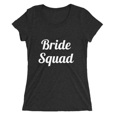 Bachelorette Party Shirts Bride Squad Tshirt Bride Squad Shirts Bachelorette Party Tshirts