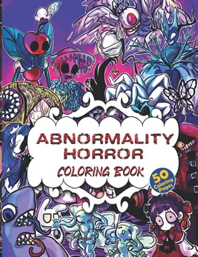 Abnormality Horror Coloring Book Abnormality Horror Coloring Book With