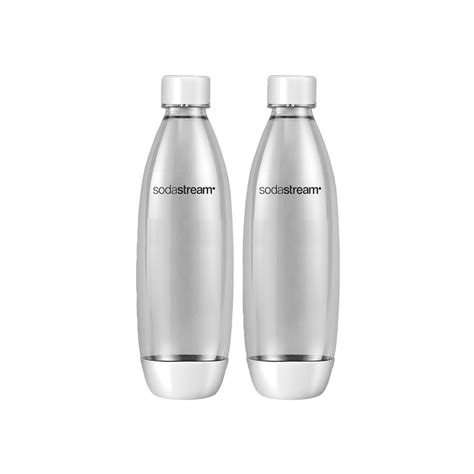 Bouteilles SodaStream Fuse White pour les machines à eau gazeuse