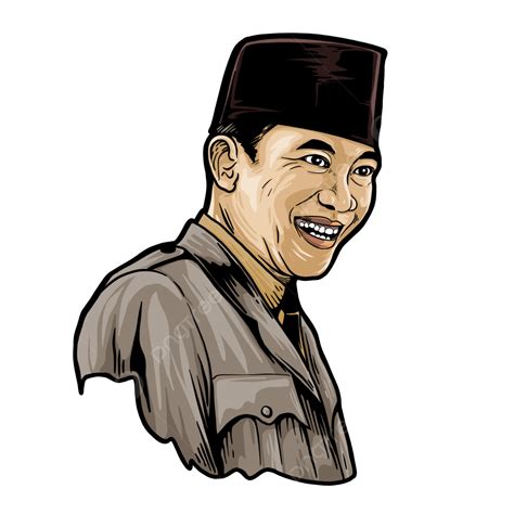 Soekarno Vector Png