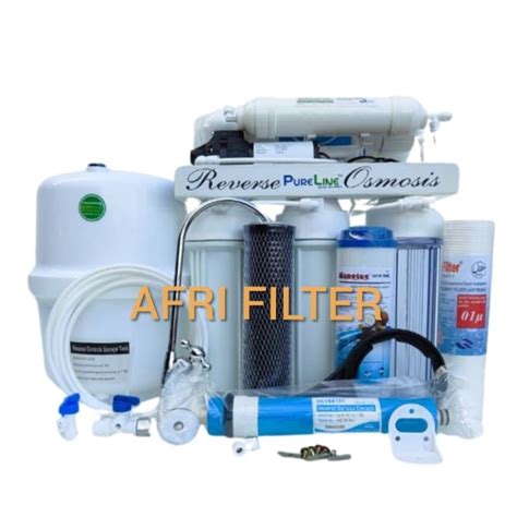 Jual Mesin RO Pureline 100 Gpd 5 Step Gantung Reverse Osmosis 100 Gpd