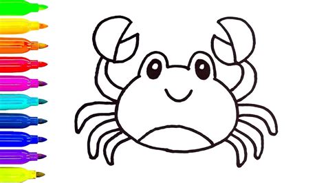 Cartoon Crab Drawing | Free download on ClipArtMag