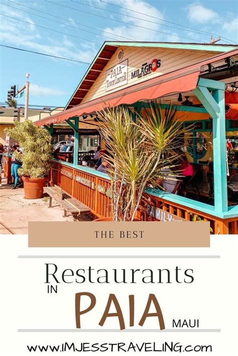 Paia Restaurants | The Best Places to Eat in Paia, Maui - Im Jess Traveling