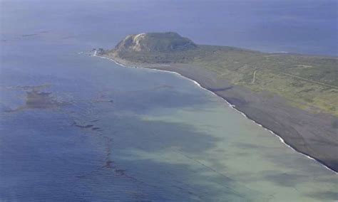 A volcanic eruption has created a new island off Japan, but it may not last