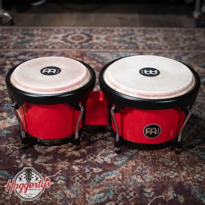 Meinl Percussion Journey Series Bongos 6 1 2 7 1 2 Red Reverb