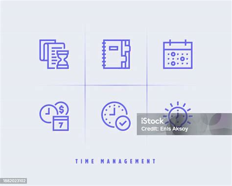 시간 관리 아이콘 시간에 대한 스톡 벡터 아트 및 기타 이미지 시간 0명 경영자 Istock