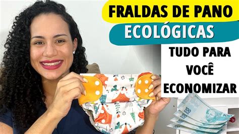 FRALDAS ECOLÓGICAS Dicas ESSENCIAIS para usar e ECONOMIZAR R 200 00