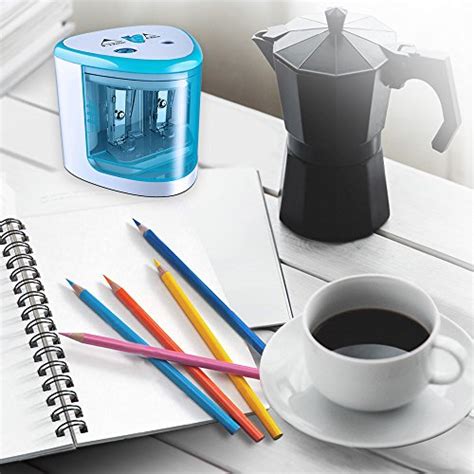 Tihoo Electric Pencil Sharpener for Colored Pencils, Battery Operated ...