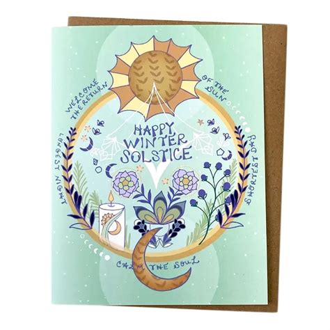 Winter Solstice Sun Card Box Of 8 Wisconsin Historical Society Store