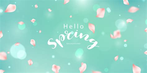 Cherry blossom vector illustration design spring background 42148290 ...