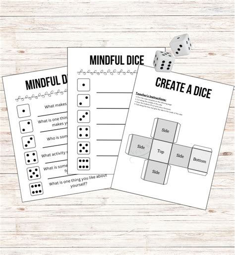 Mindfulness Game for Students Printable and Customizable - Etsy