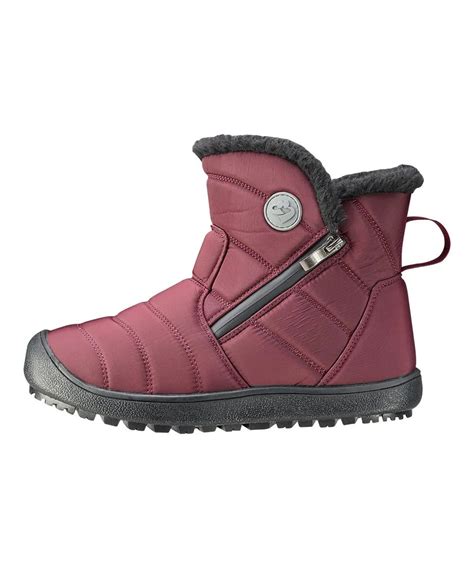 Womens Dual Zipper Extra Wide Winter Boots June Adaptive