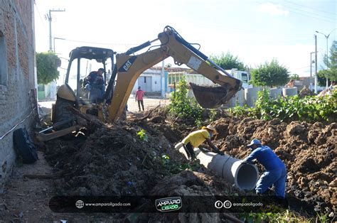 Prefeitura De Amparo Realiza Melhoramento Da Rede De Drenagem De Guas