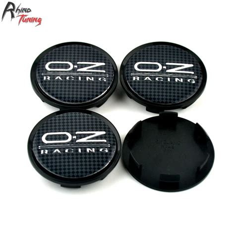 Rhino Tuning 4PC 51mm 45mm OZ Racing Car Wheel Center Caps Rays Emblem