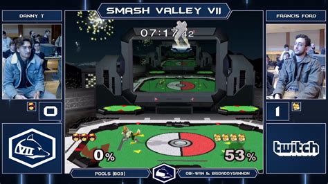 Smash Valley VII Melee Singles Danny T Falco Falcon Vs Francis Ford